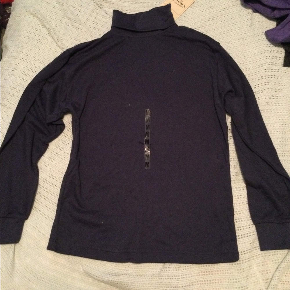 Boys’ Blue turtleneck shirt